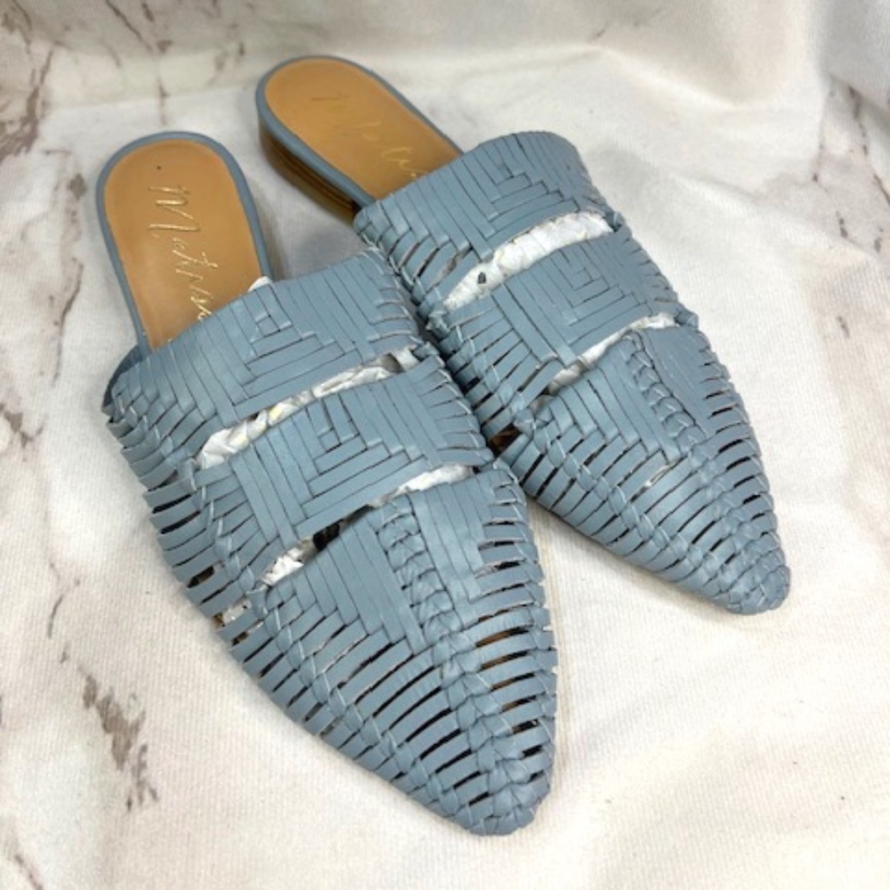 Anthropologie Matisse light blue step ins - NEW